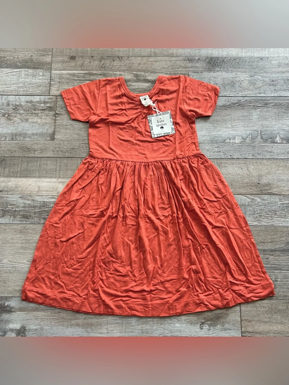 NWT Kate Quinn Girls Bamboo Dress Size 6